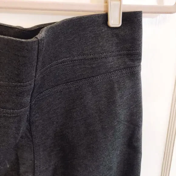 LOFT Charcoal Gray Ponte Leggings - Picture 13 of 14